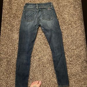 Hudson medium wash jeans, mid rise
